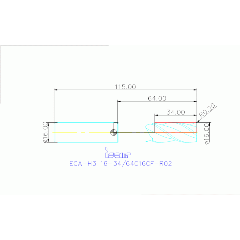 ECA-H3 16-34/64C16CF-R02 IC08