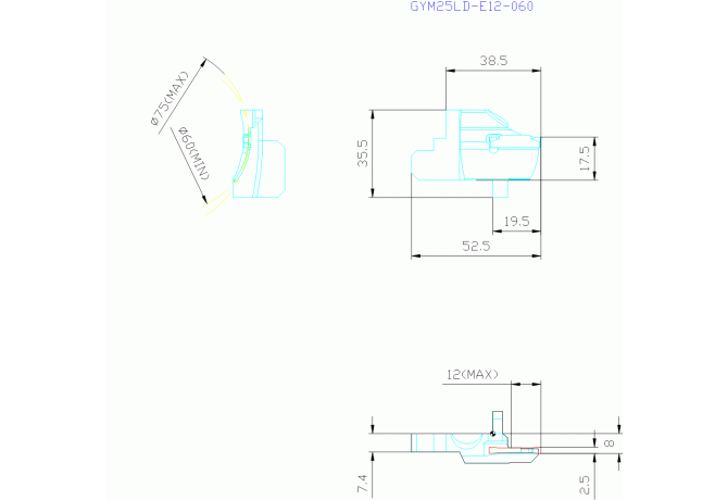 GYM25LD-E12-060