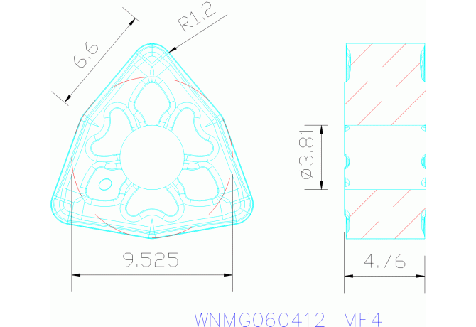 WNMG060412-MF4 TM4000