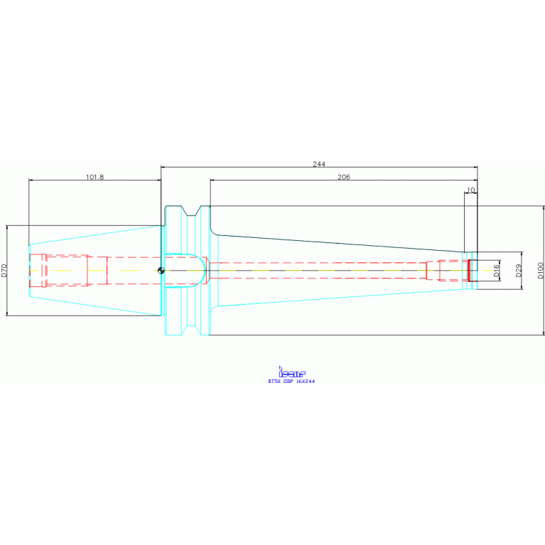 BT50 ODP 16X244