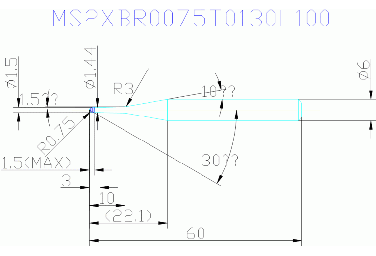 MS2XBR0075T0130L100