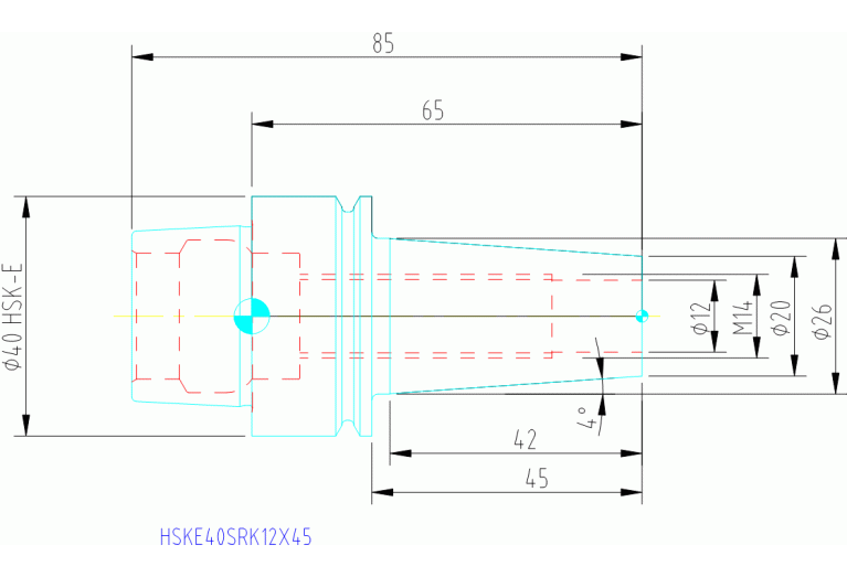 HSKE40SRK12X45