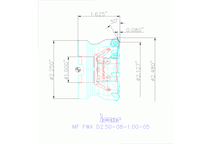 MF FWX D2.50-08-1.00-05