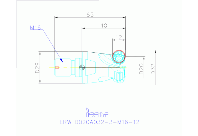 ERW D020A032-3-M16-12