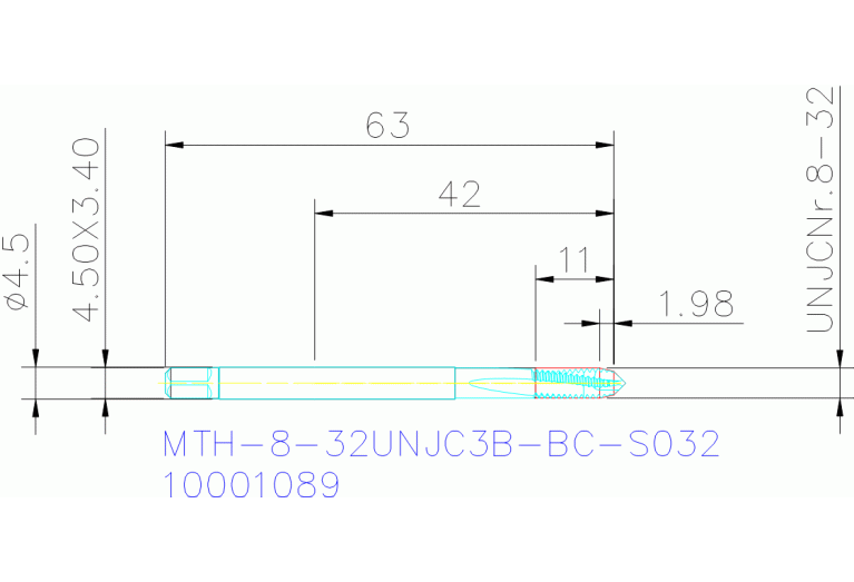MTH-8-32UNJC3B-BC-S032
