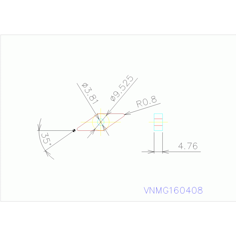 VNMG160408N-FE AC8115P