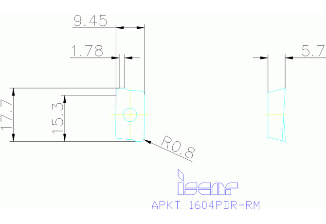 APKT 1604PDR-RM IC50M
