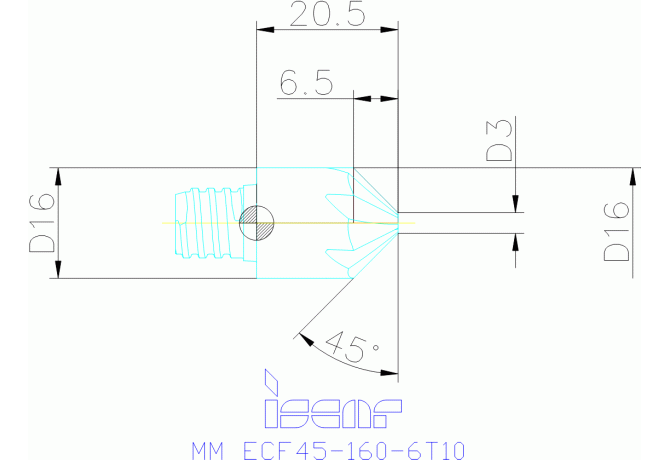 MM ECF45-160-6T10 IC908