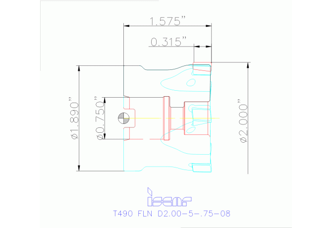 T490 FLN D2.00-5-.75-08