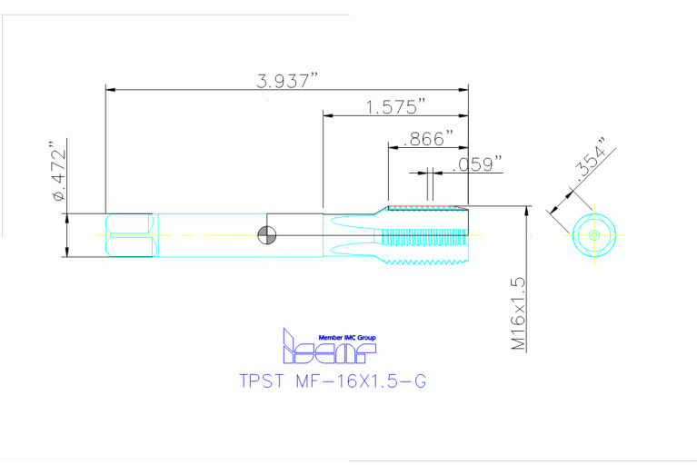 TPST MF-16X1.5-G HENI