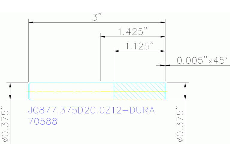 JC877.375D2C.0Z12-DURA