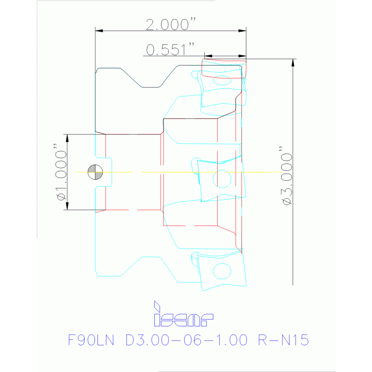 F90LN D3.00-06-1.00-R-N15