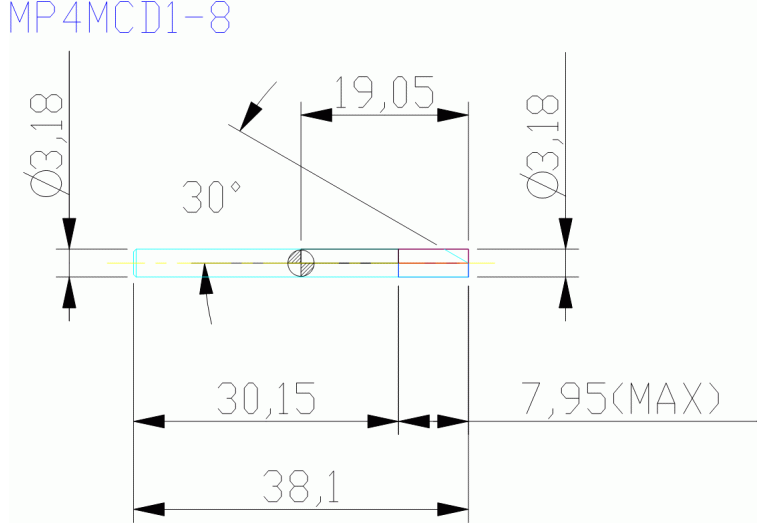 MP4MCD1/8
