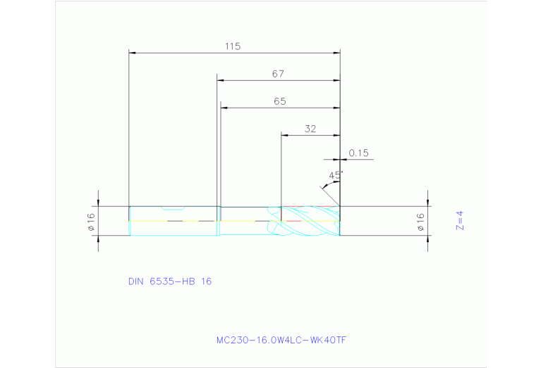 MC230-16.0W4LC-WK40TF