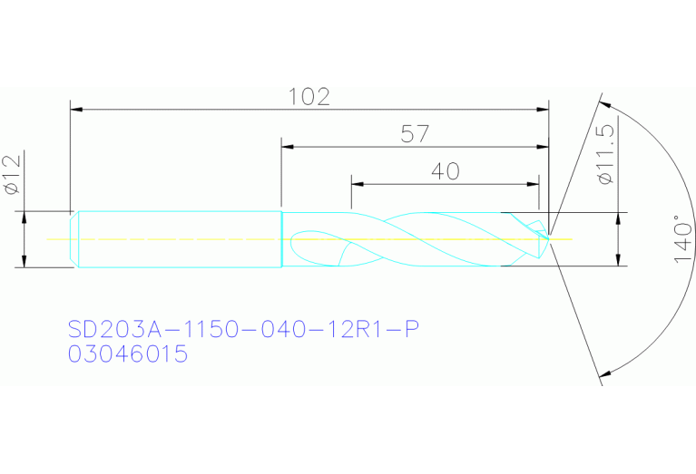 SD203A-1150-040-12R1-P