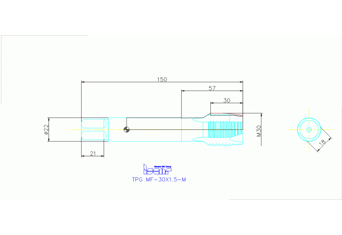 TPG MF-30X1.5-M HETI