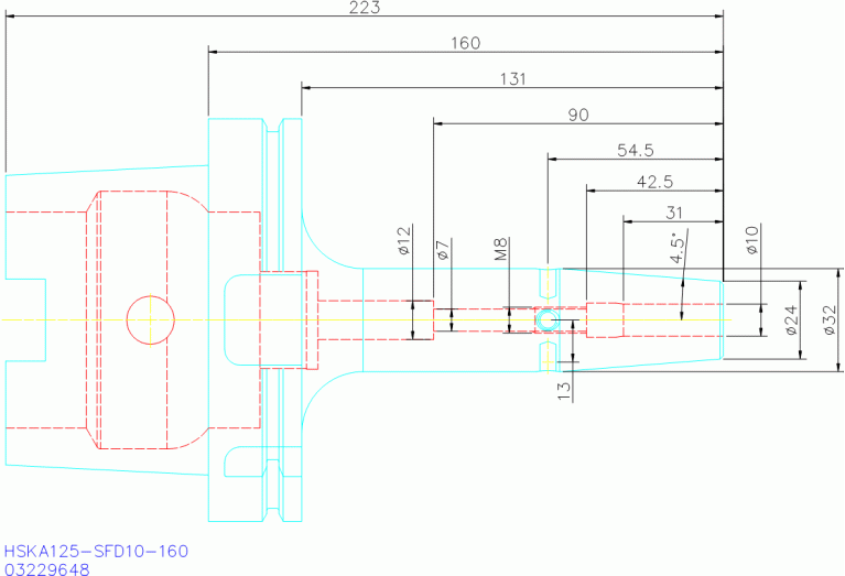 HSKA125-SFD10-160