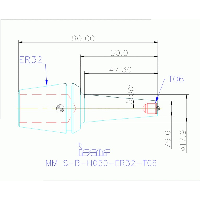 MM S-B-H050-ER32-T06