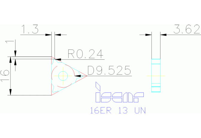 16ER 13 UN IC250