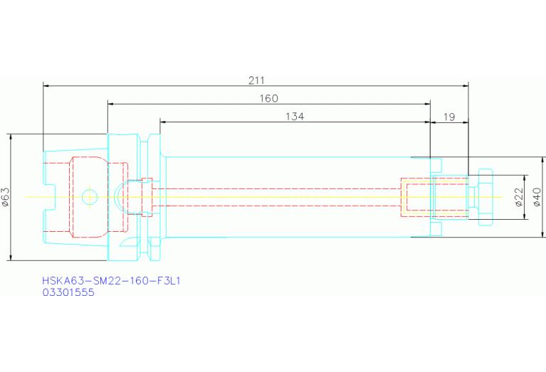HSKA63-SM22-160-F3L1