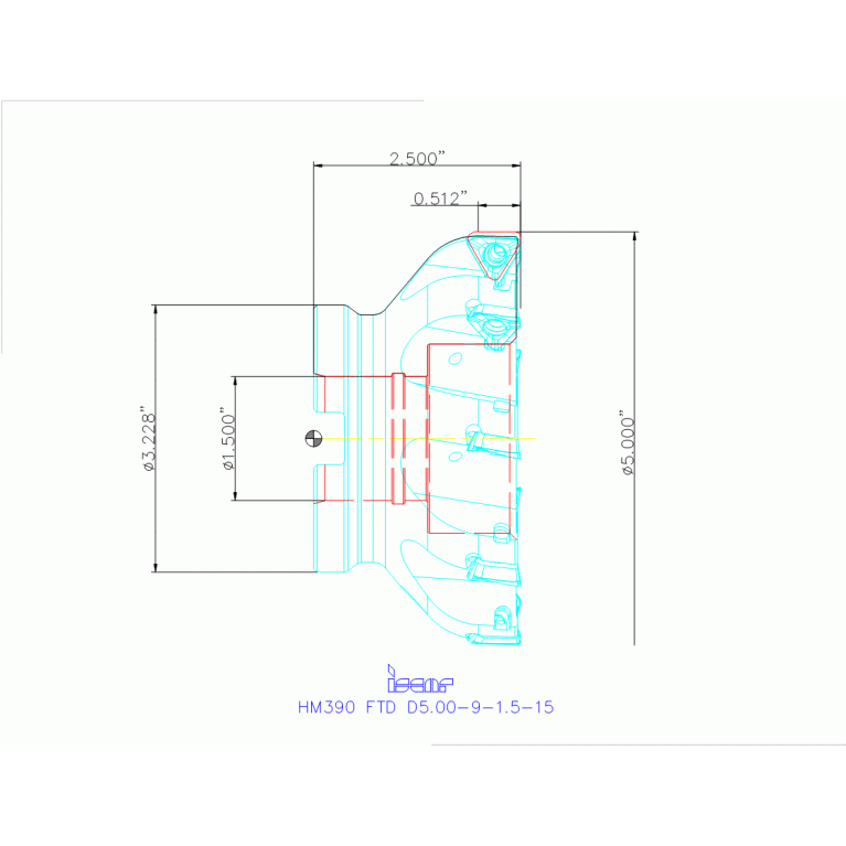 HM390 FTD D5.00-9-1.5-15