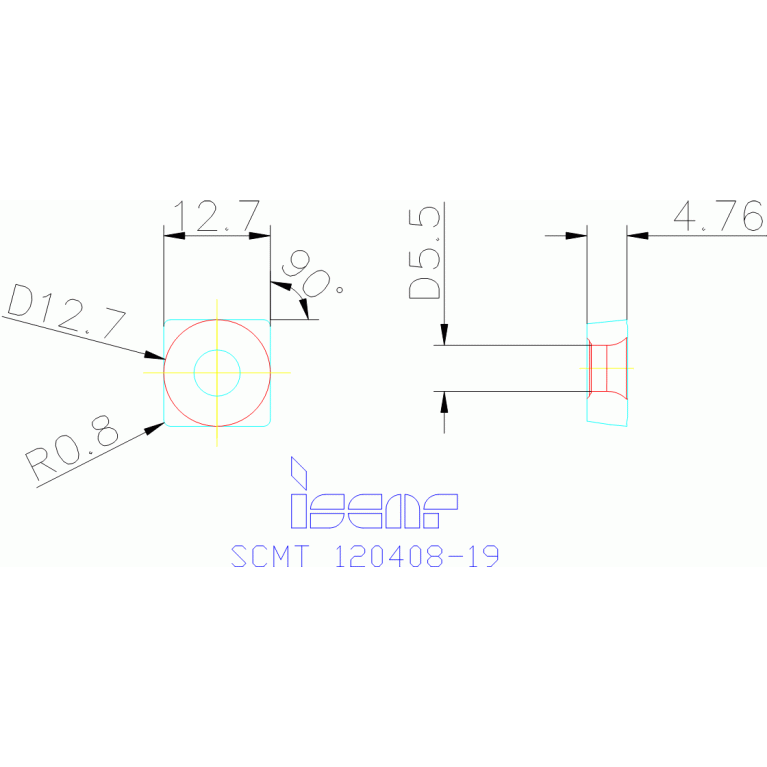 SCMT 120408-19 IC635