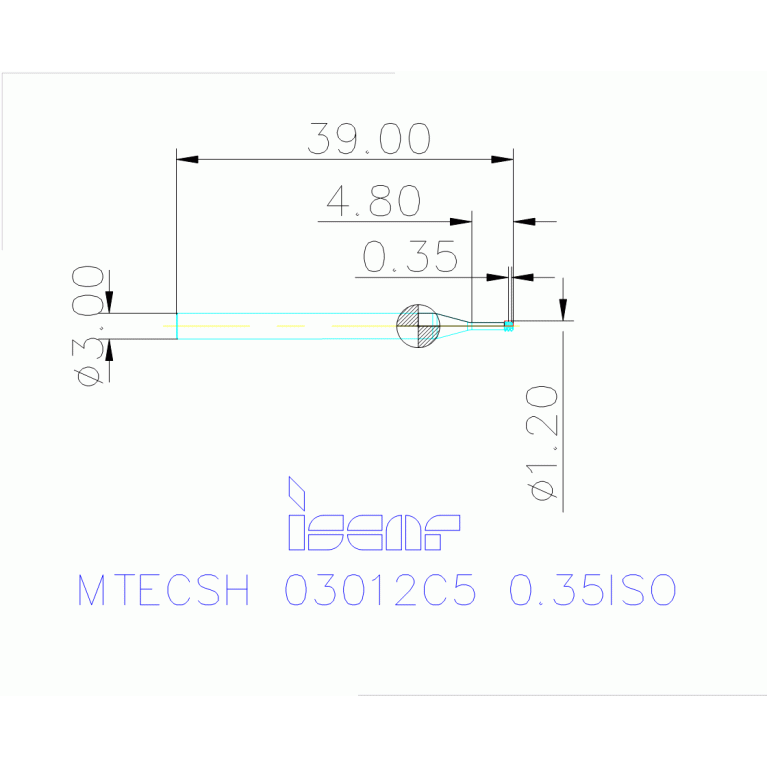 MTECSH 03012C5 0.35ISO IC903