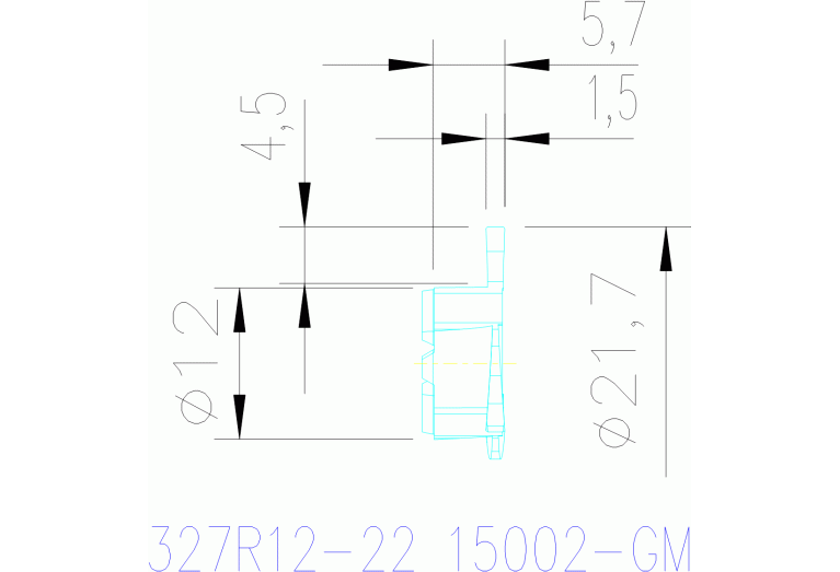 327R12-22 15002-GM 1025