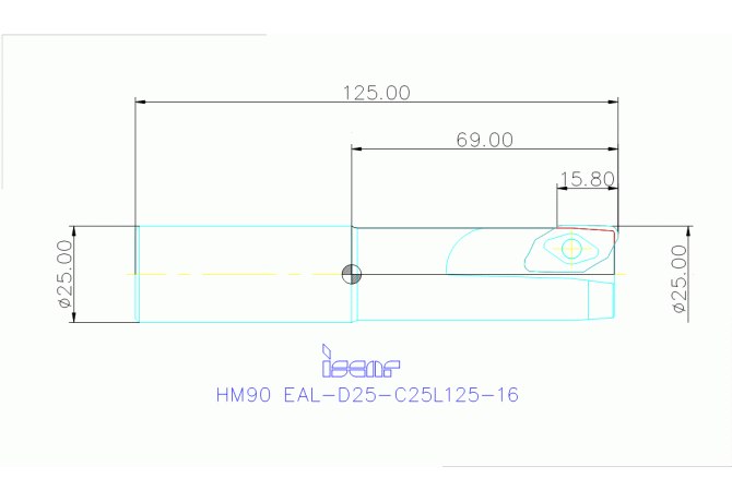 HM90 EAL-D25-C25L125-16