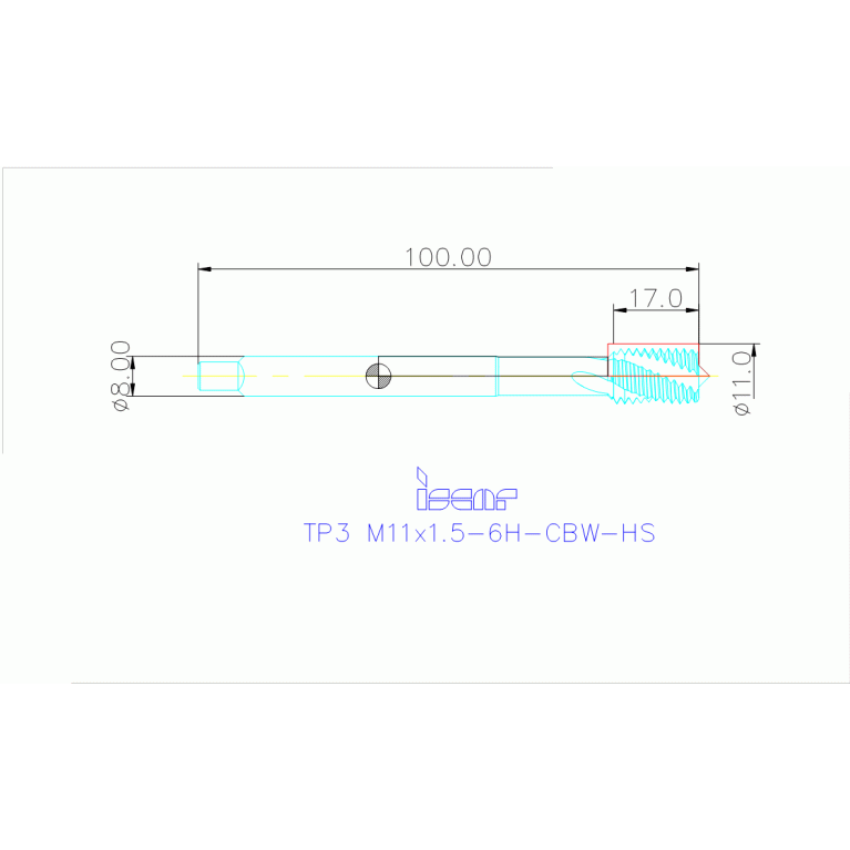 TP3 M11X1.5-6H-CBW-HS