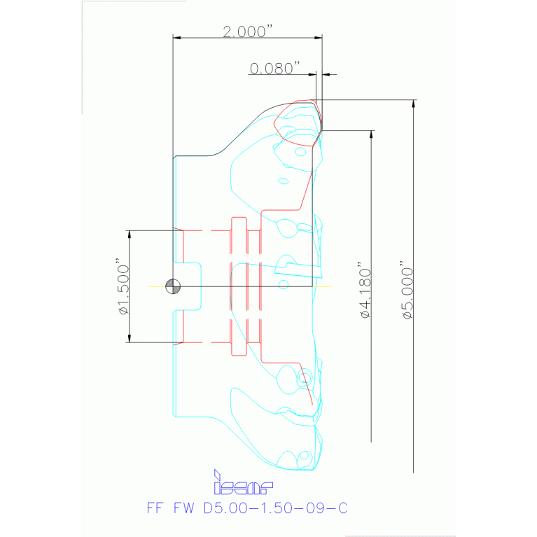 FF FW D5.00-1.50-09-C