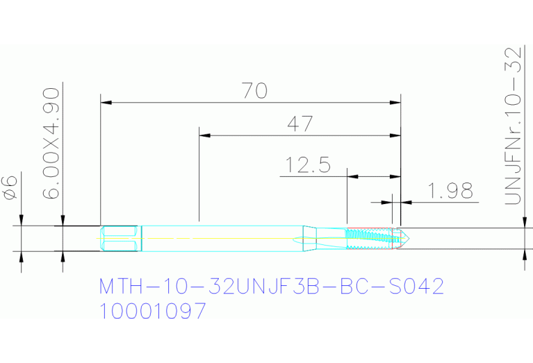 MTH-10-32UNJF3B-BC-S042