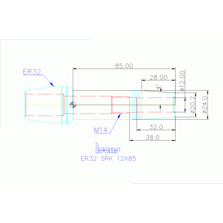 ER32 SRK 12X85