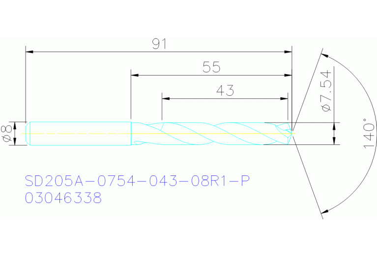 SD205A-0754-043-08R1-P