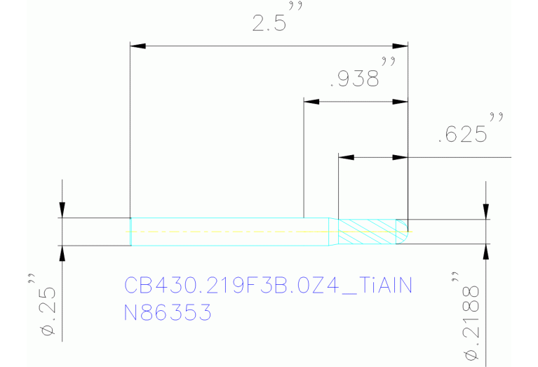CB430.219F3B.0Z4 TIALN