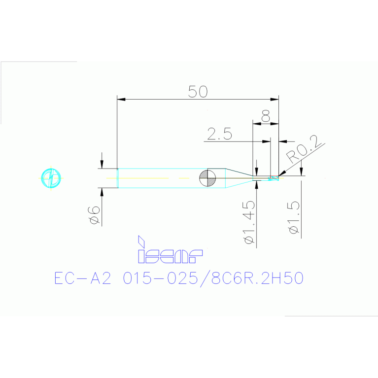 EC-A2 015-025/8C6R.2H50 IC702