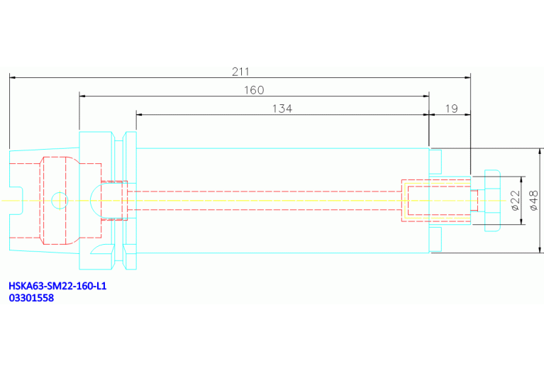 HSKA63-SM22-160-L1
