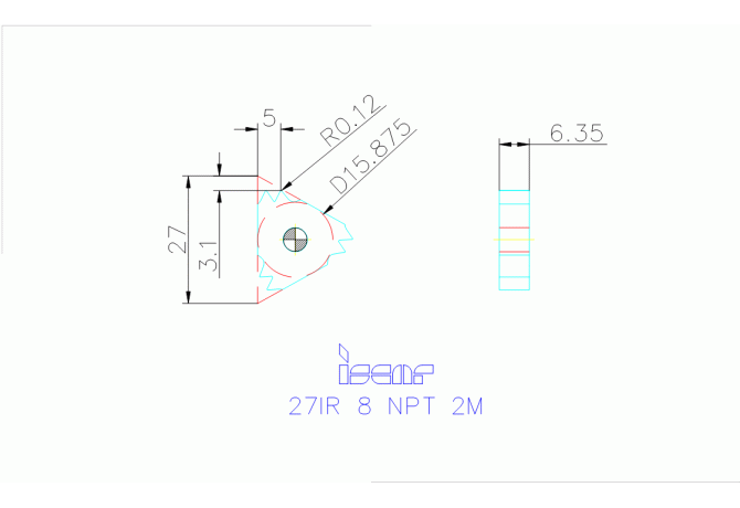 27IR 8 NPT 2M IC908