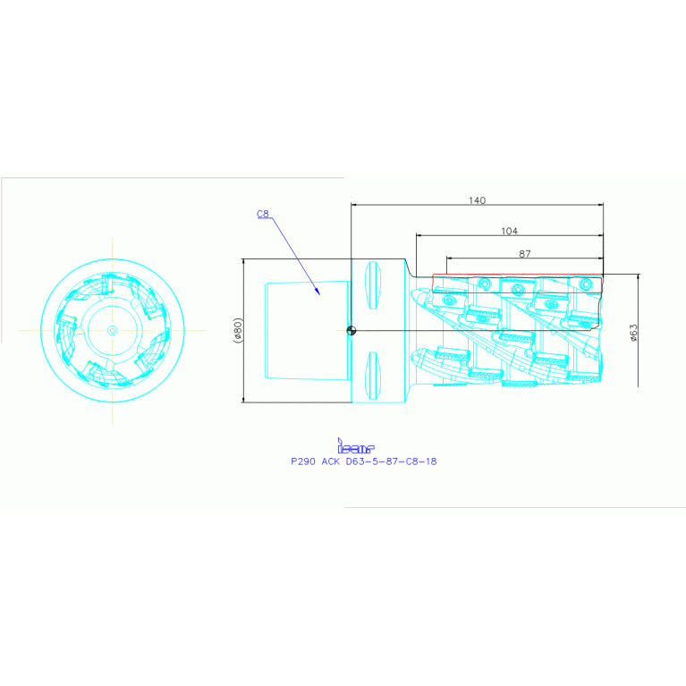 P290 ACK D63-5-87-C8-18