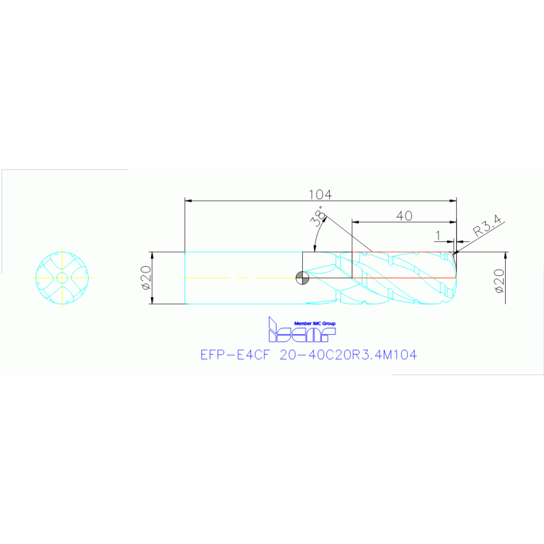 EFP-E4CF 20-40C20R3.4M104 IC903