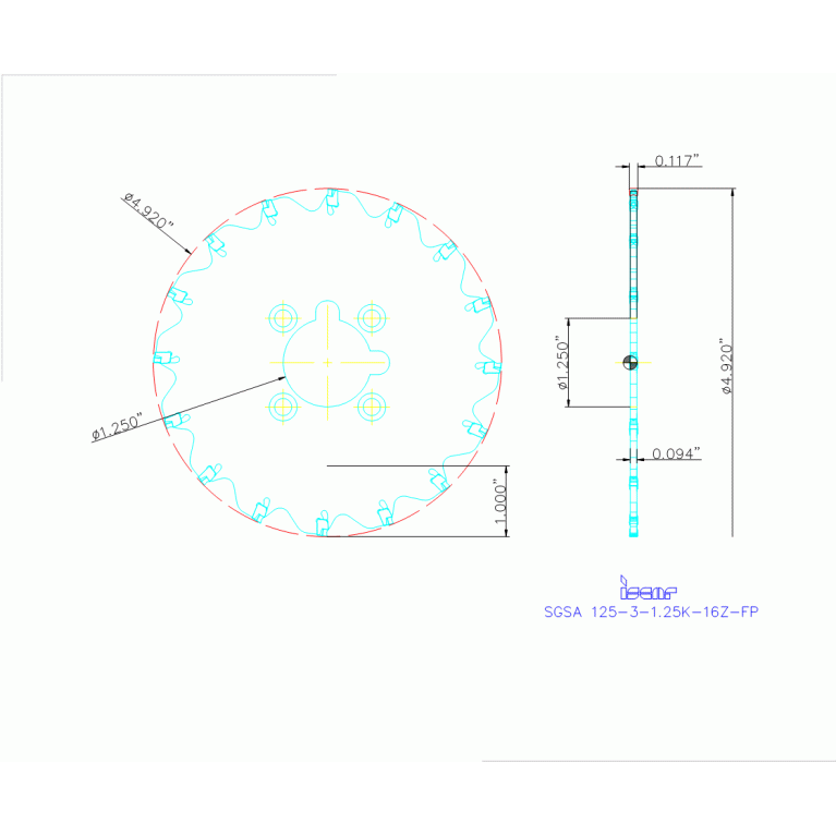 SGSA 125-3-1.25K-16Z-FP