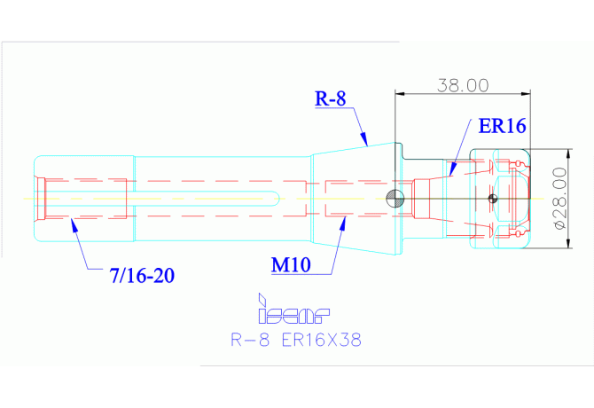 R-8 ER16X38