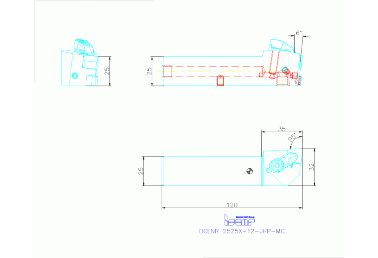 DCLNR 2525X-12-JHP-MC