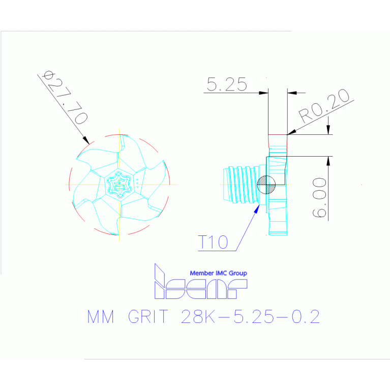 MM GRIT 28K-5.25-0.2 IC528