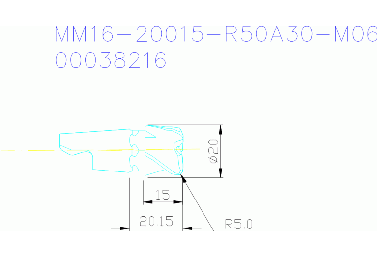 MM16-20015-R50A30-M06 F40M