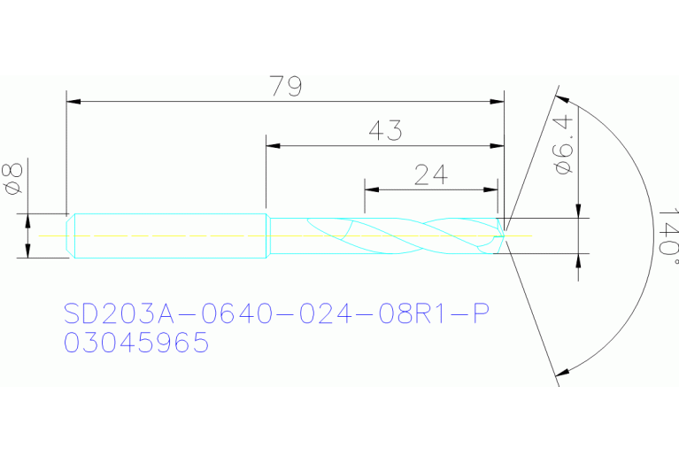 SD203A-0640-024-08R1-P