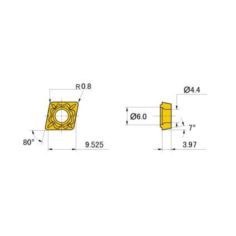 CCMT09T308-SQ NX2525
