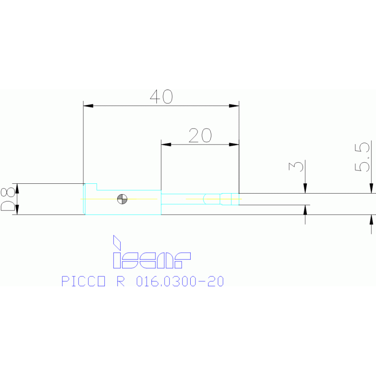 PICCO R 016.0300-20 IC1008