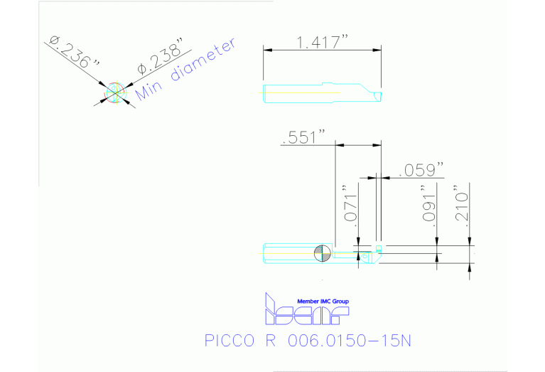 PICCO R 006.0150-15N IC908