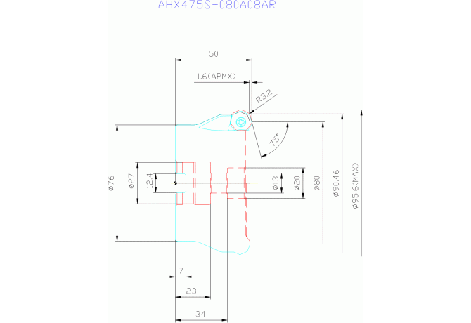 AHX475S-080A08AR